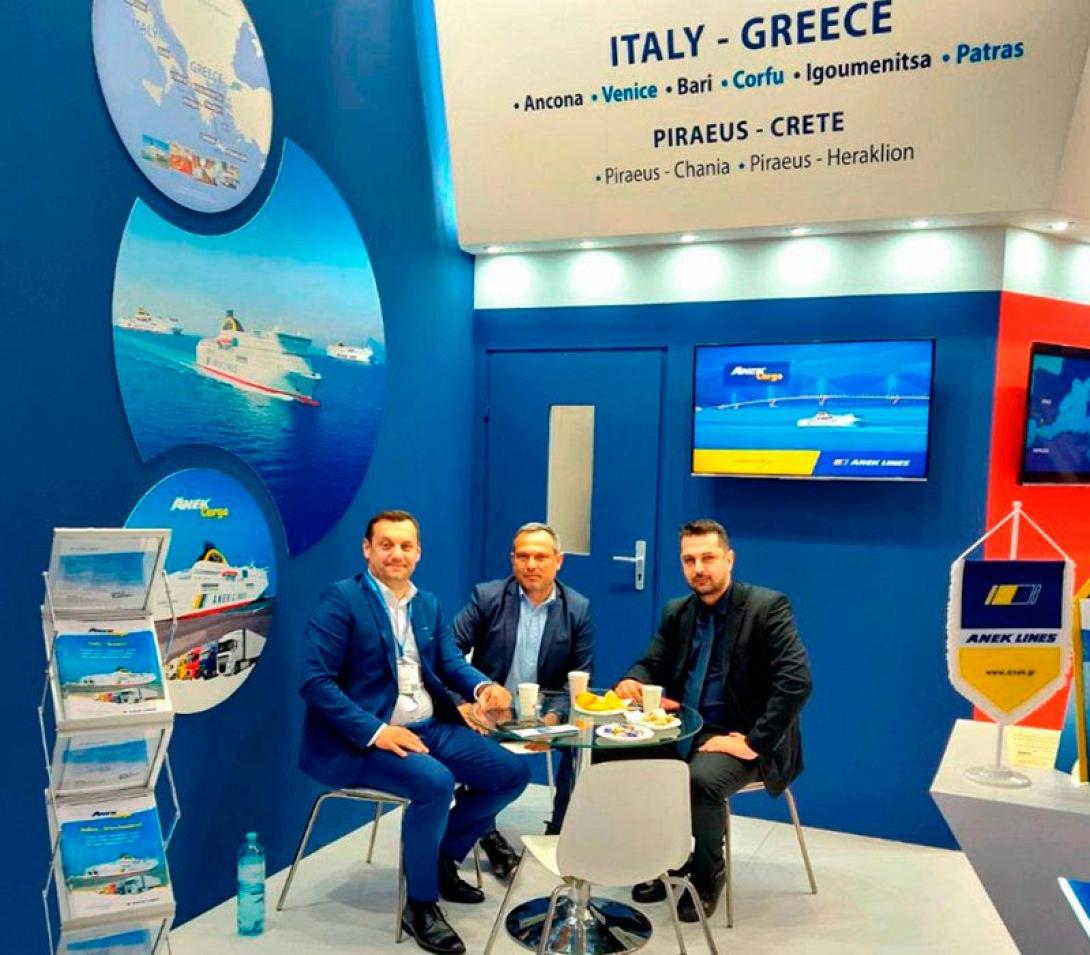 ΑΝΕΚ LINES: ΙΣΧΥΡΗ ΠΑΡΟΥΣΙΑ ΣΤΗΝ TRANSPORT LOGISTICS