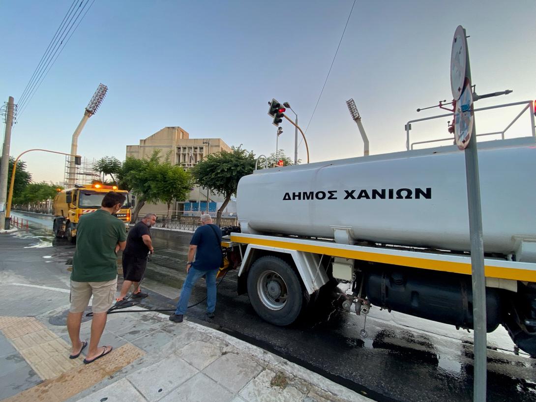 πλυσιμο δρομου
