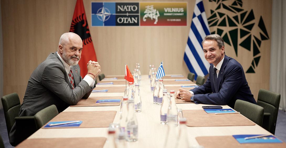 Κυριάκος Μητσοτάκης Έντι Ράμα