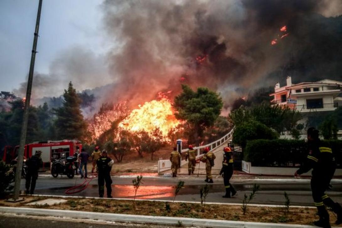 πυρκαγια στην Αττική