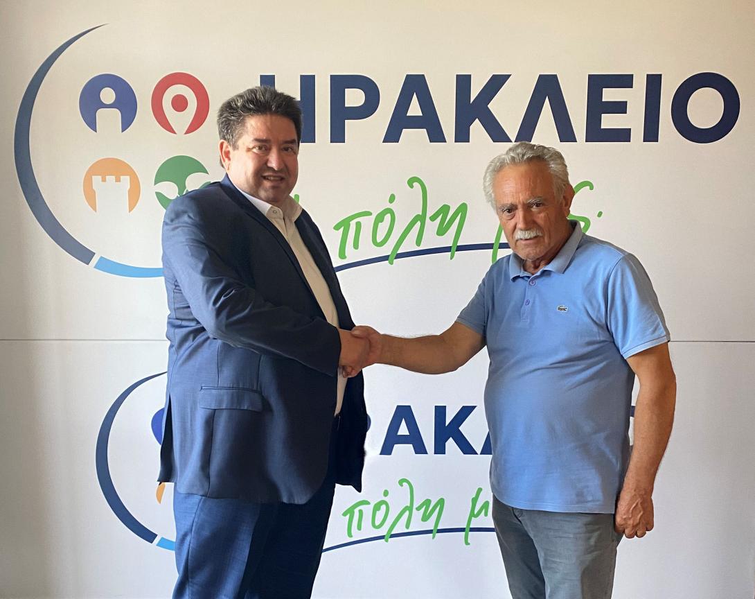 Ο Γιάννης Βαρδαβάς υποψήφιος με την παράταξη «Ηράκλειο, η Πόλη μας»