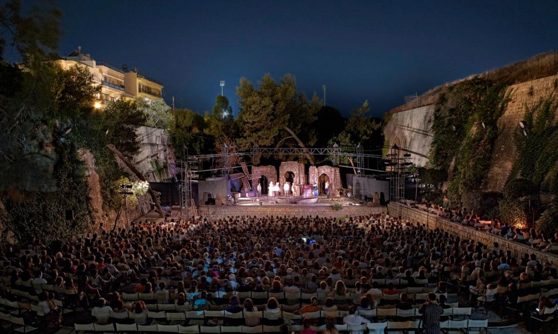 κηποθεατρο καζαντζακη