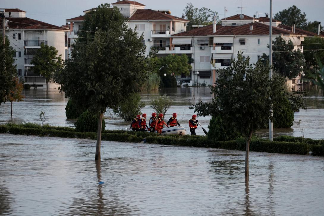 λάρισα πλημμύρες