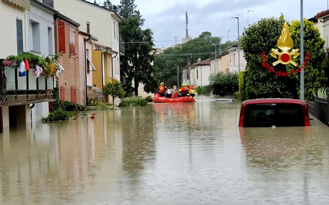 κακοκαιρία στην Ιταλία