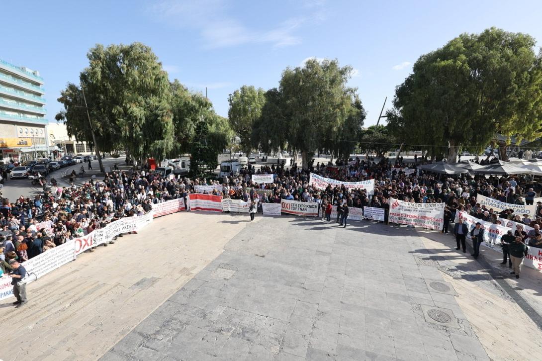 συλλαλητήριο υγεία ηράκλειο