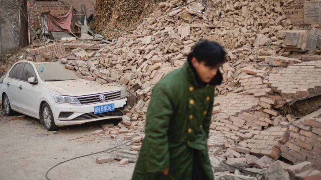 σεισμός στην Κίνα 