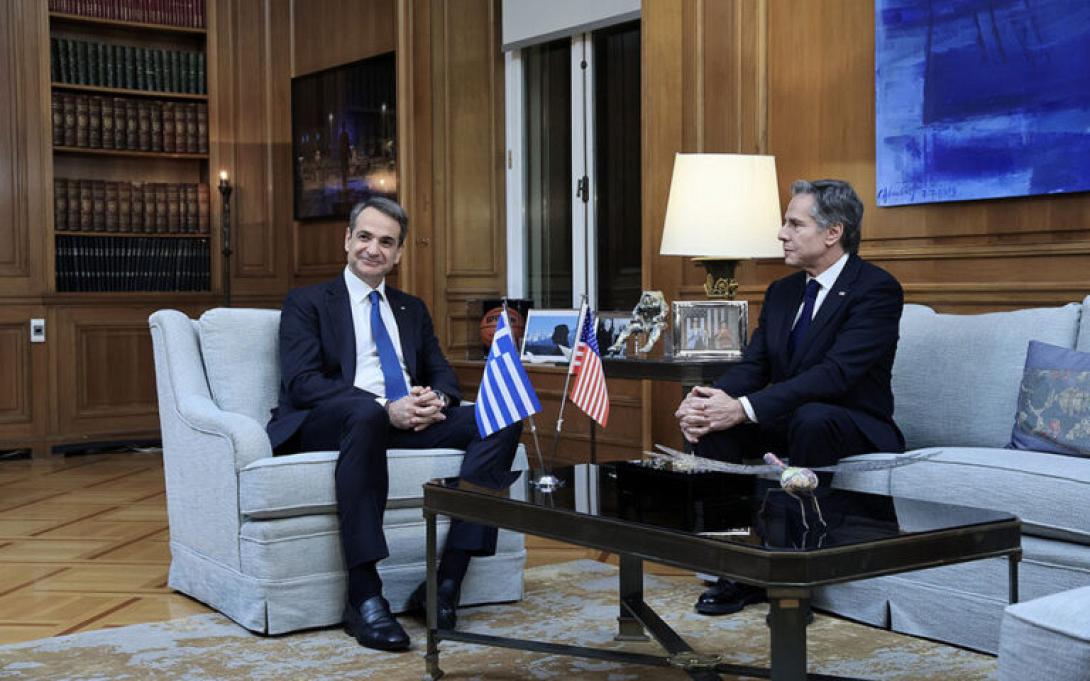 μητσοτάκης μπλίνκεν