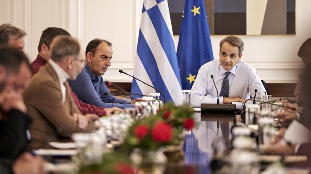 μητσοτάκης αγρότες