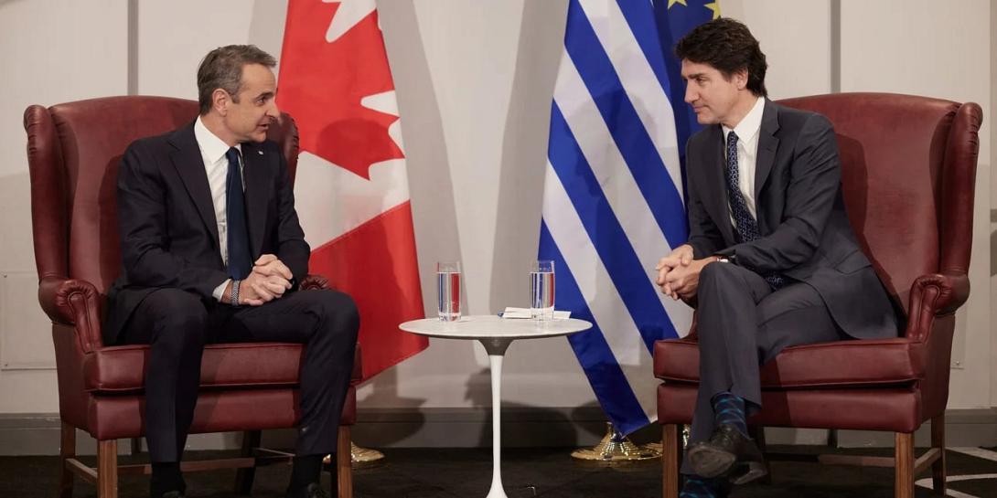 Μητσοτάκης- Τριντό