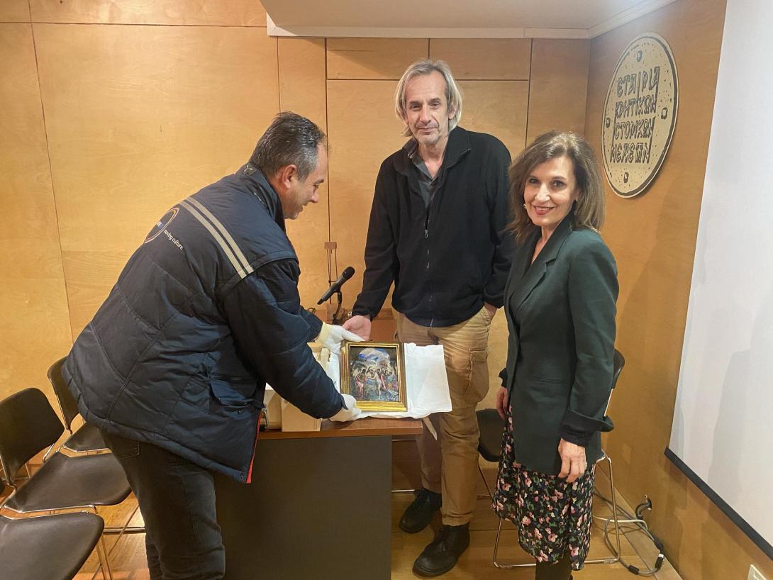 Το έργο του Δομήνικου Θεοτοκόπουλου  «Η βάπτιση του Χριστού» 