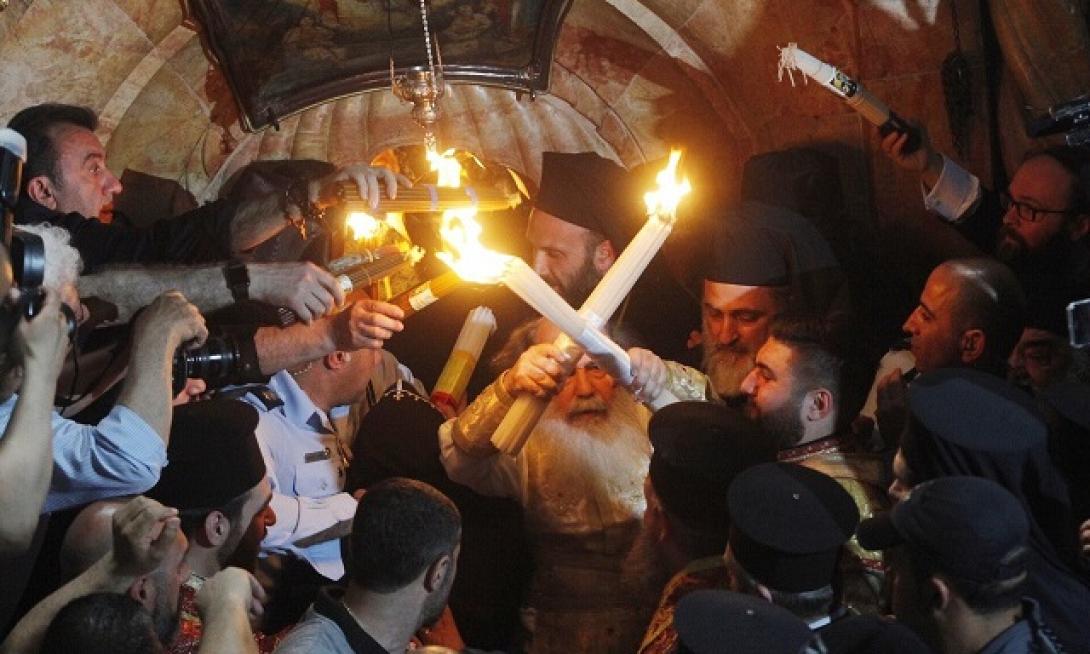 Άγιο φως Ιεροσόλυμα