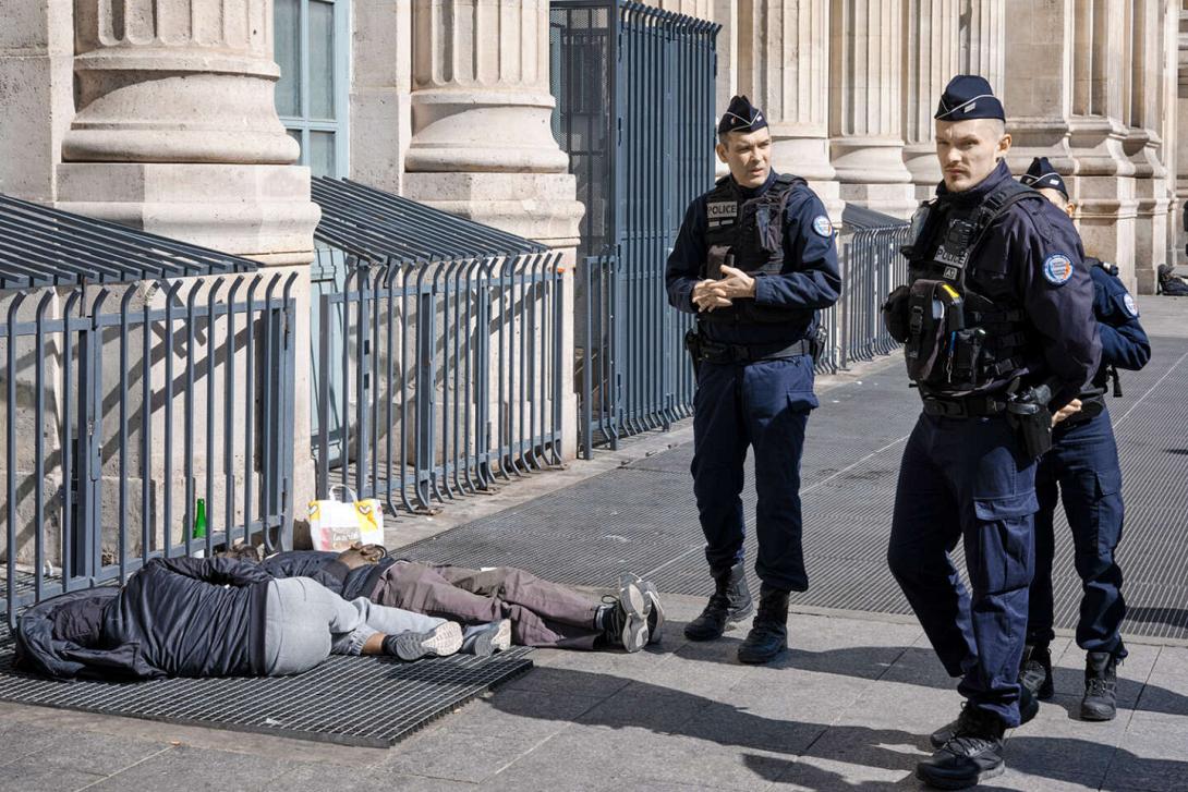 Παρίσι - άστεγοι 