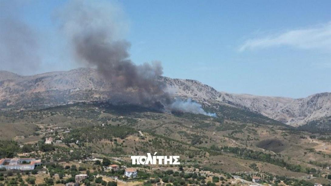 φωτιά - Χίος