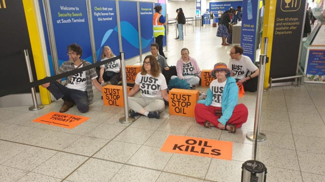 ακτιβιστές gatwick