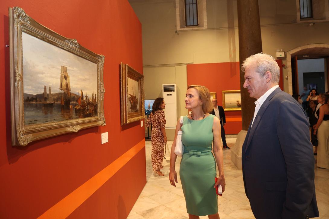 Εγκαίνια για την έκθεση: Κωνσταντίνος Βολανάκης – ίσαλος γραμμή» 