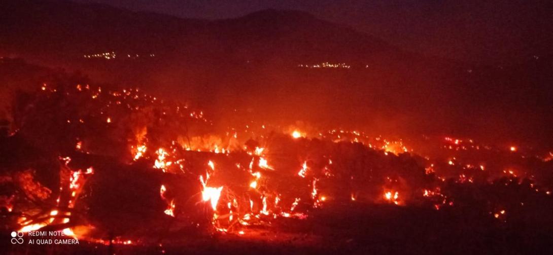 Φωτιά στο Ρέθυμνο