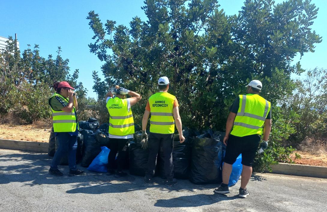 καθαρισμος δρόμων χερσόνησος