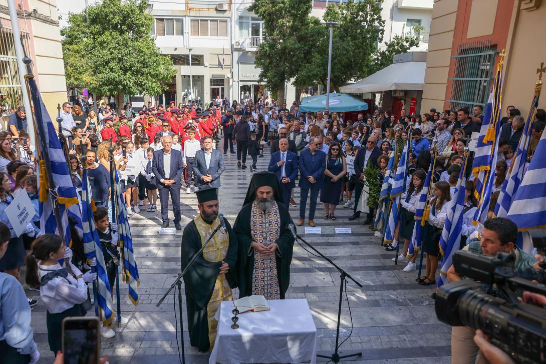 μαθητική κατάθεση στεφάνων