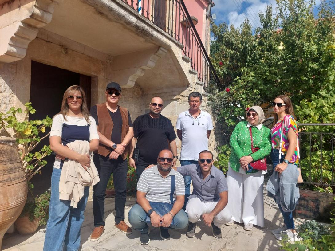 Ξενάγηση αντιπροσωπείας τουριστικών πρακτόρων από αραβικές χώρες