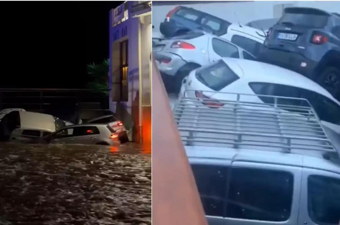 Πλημμύρες στη Χιρόνα