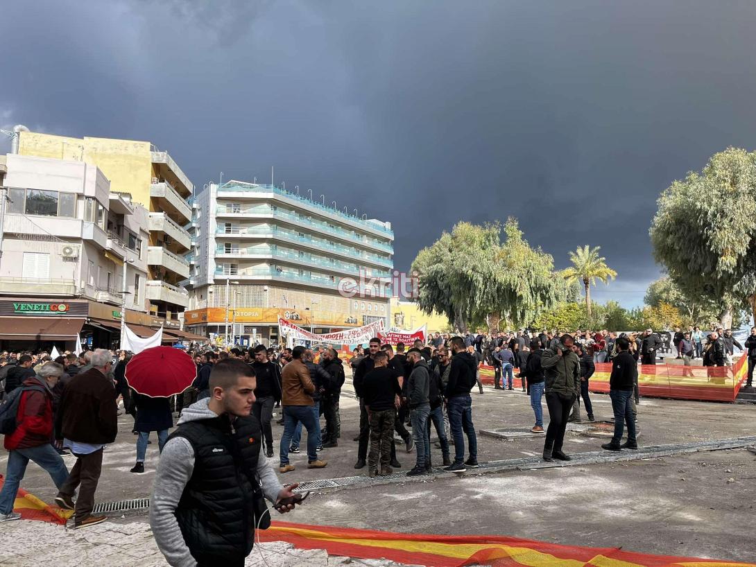 αγρότες συλλαλητήριο ηράκλειο