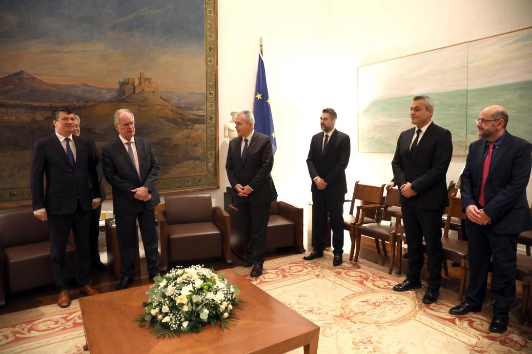 Συνάντηση με τον Πρόεδρο της Γενικής Συνέλευσης της Διακοινοβουλευτικής Συνέλευσης Ορθοδοξίας