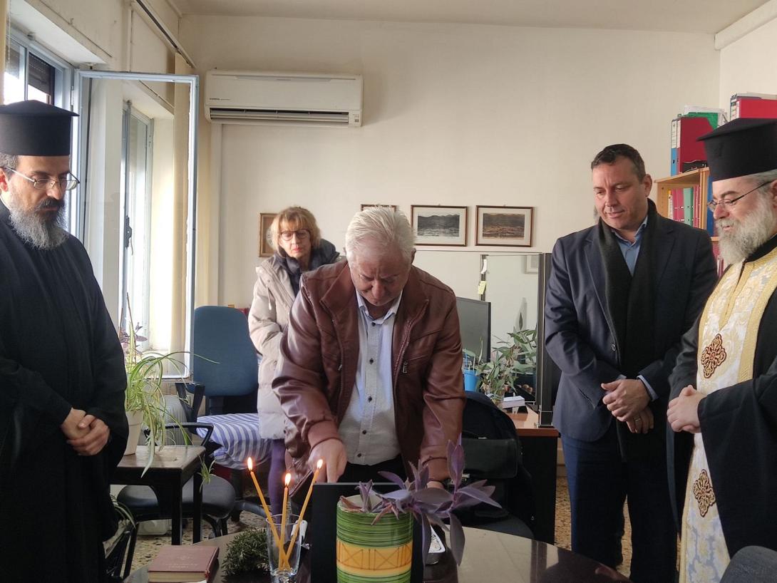 Κοπή πρωτοχρονιάτικης πίτας στην Δημοτική Κοινότητα Νεάπολης