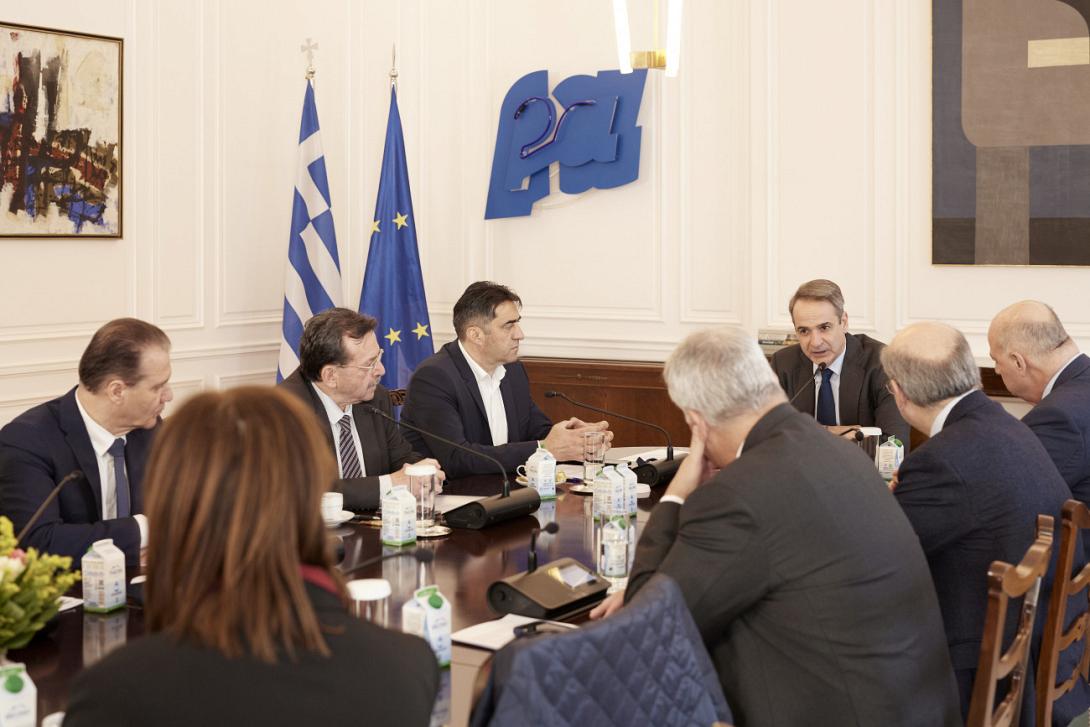 Μητσοτάκης αγρότες
