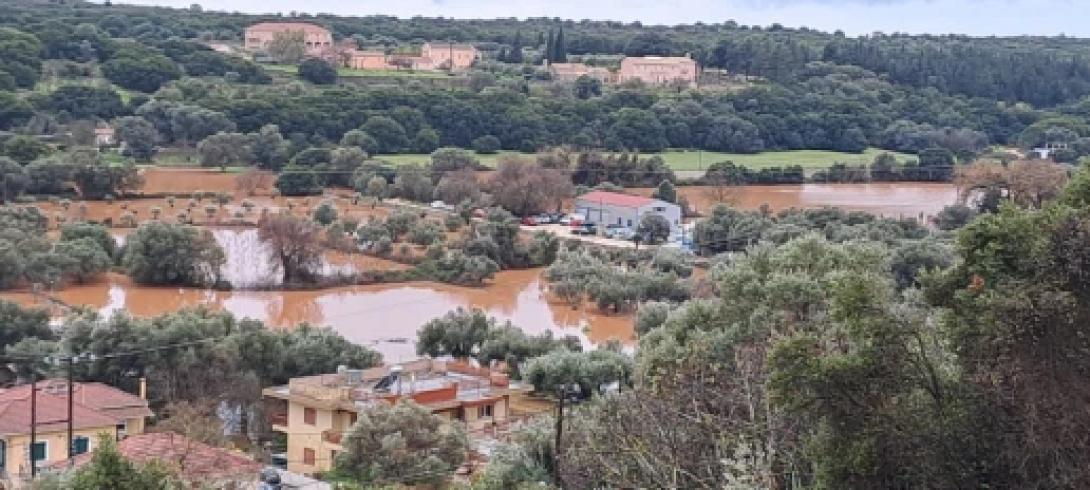 πλημμύρες κεφαλονιά