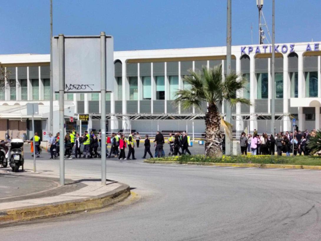 Αντιτρομοκρατική άσκηση στο αεροδρόμιο Ηρακλείου