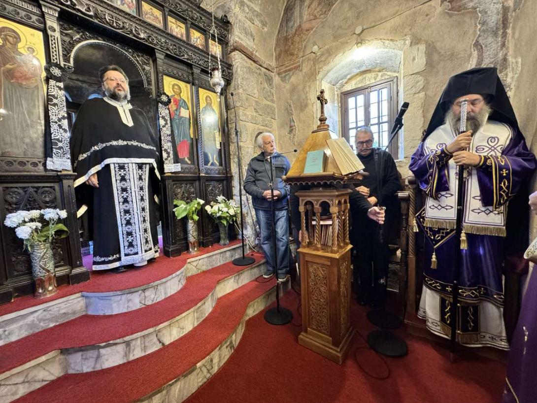 Η εξόδιος ακολουθία του μακαριστού πρωτοπρεσβύτερου Ιωάννου Λελεδάκη