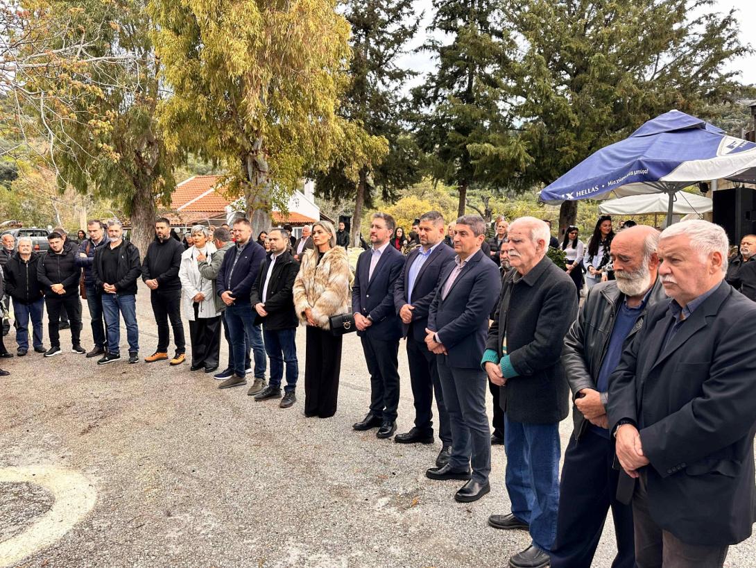 Τελετή τιμής και μνήμης για τον Ιωάννη Παλμέτη - Παντερή στο Καμαράκι