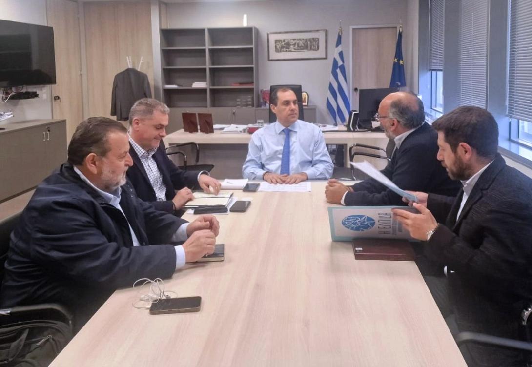Ο ΚΕΓΚΕΡΟΓΛΟΥ ΣΤΟΝ ΥΦΥΠΟΥΡΓΟ ΚΛΙΜΑΤΙΚΗΣ ΚΡΙΣΗΣ