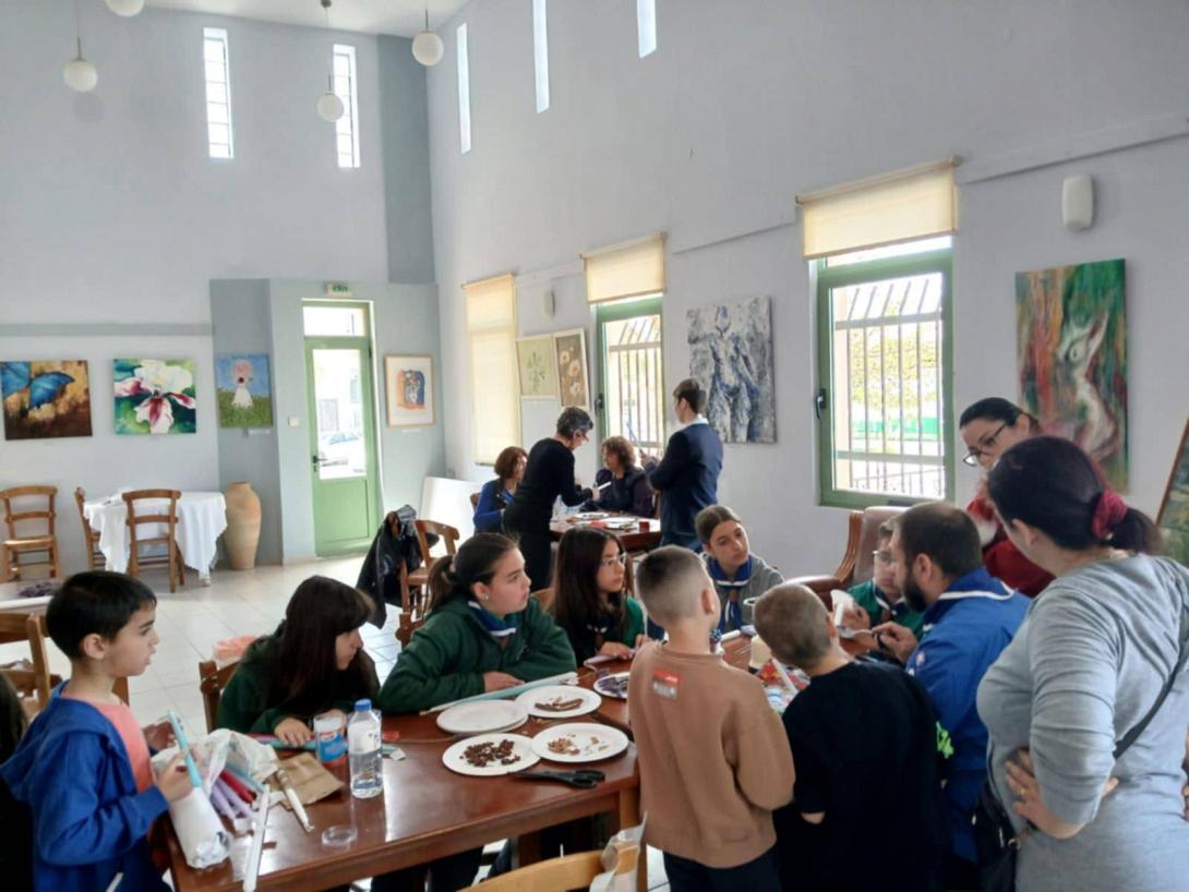 Εργαστήρι Κατασκευής πασχαλινής Λαμπάδας στο Καστέλλι