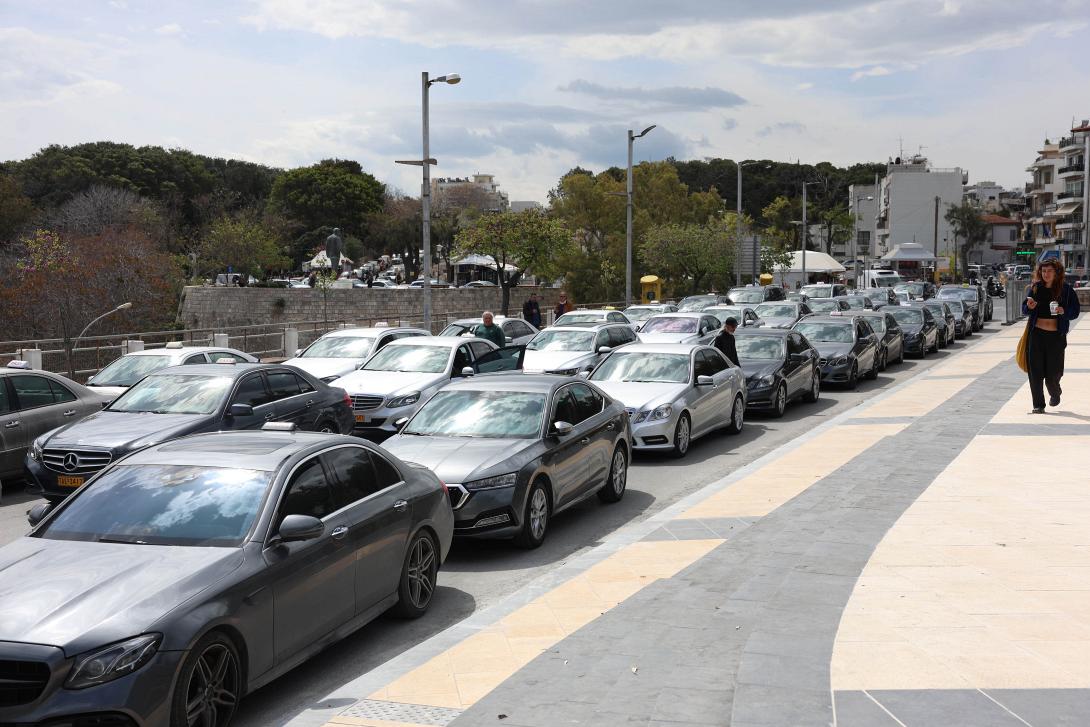 ταξί διαμαρτυρία