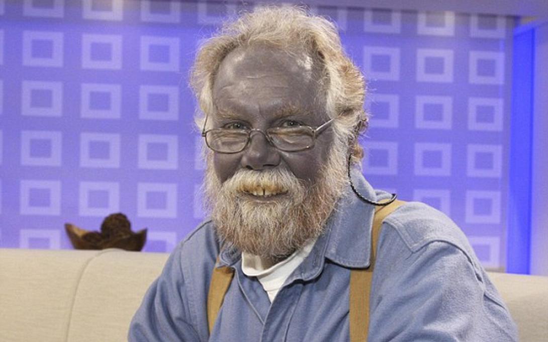 μπλε άνθρωπος 