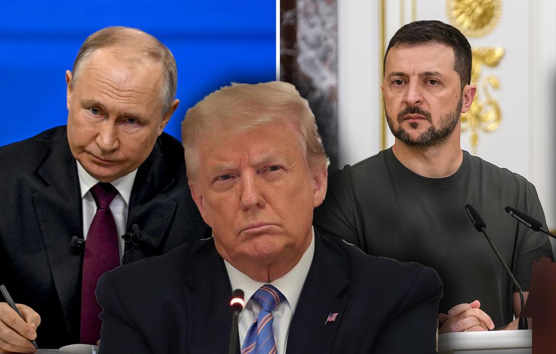 Τραμπ - Ζελενσκι - Πουτιν