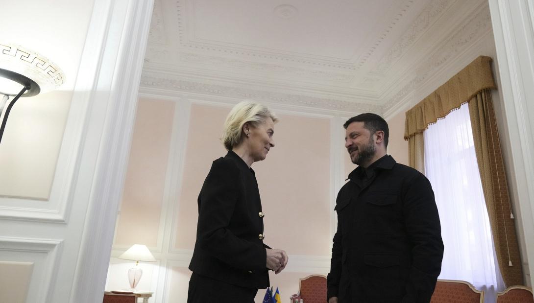 Ζελένσκι Φον ντερ Λάιεν