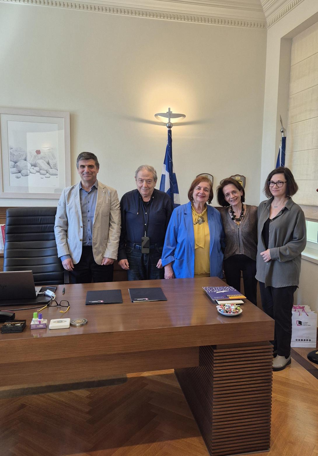 Υπογραφή Μνημονίου Συνεργασίας του ΕΑΠ & της Εταιρείας Συγγραφέων