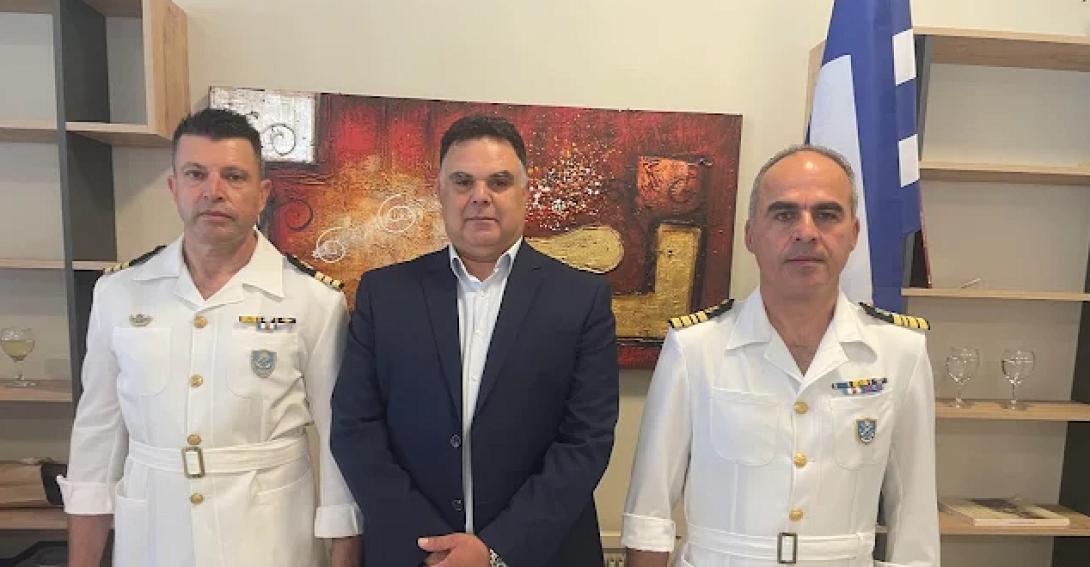 Παράδοση - Παραλαβή Λιμεναρχείου Ρεθύμνου