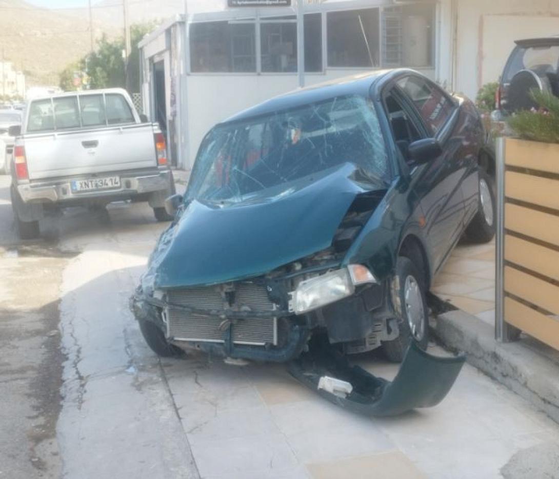 τροχαιο στα Χανιά