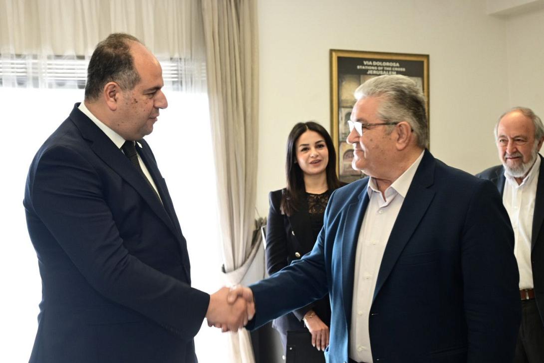 κουτσούμπας πρέσβης παλαιστίνης