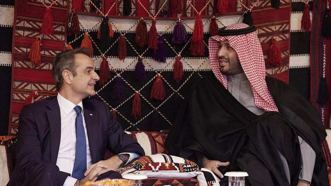Μητσοτάκης - πρίγκιπας διάδοχος Σαουδικής Αραβίας