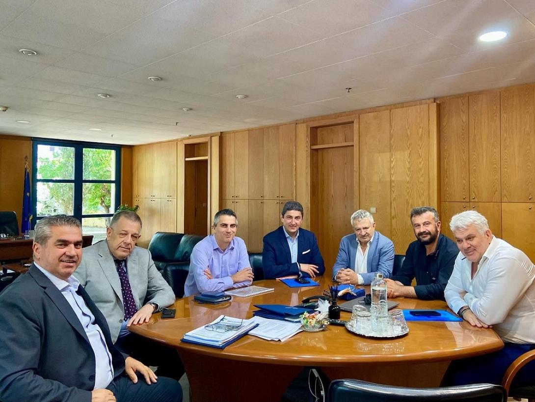 Ο ΔΗΜΟΣ ΦΑΙΣΤΟΥ στο Υπουργείο Υποδομών και Μεταφορών