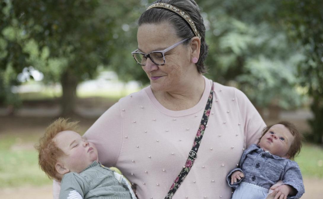 κούκλες, μωρά, γυναίκα