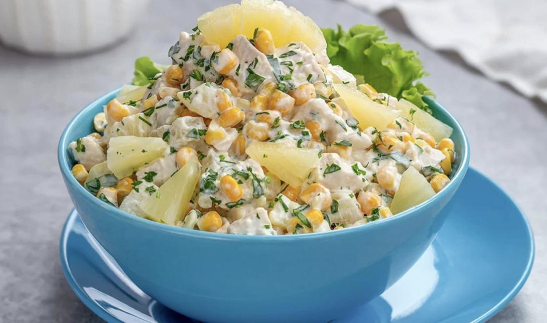 σαλάτα, καλαμπόκι