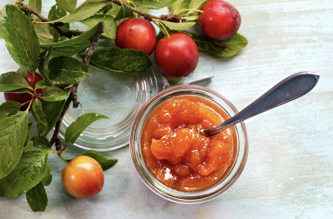 μαρμελάδα, κορόμηλο, κανέλα