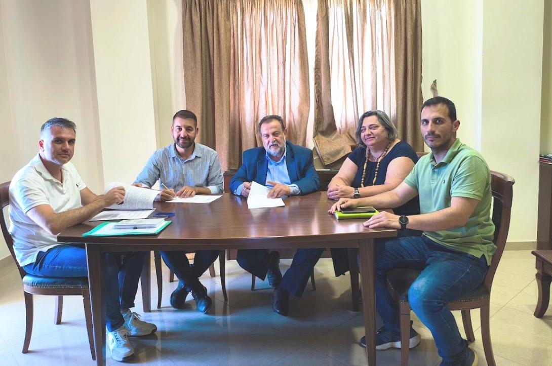 ΣΥΜΒΑΣΗ ΓΙΑ ΤΗΝ ΑΝΕΓΕΡΣΗ ΣΧΟΛΕΙΟΥ ΣΤΟ ΑΡΚΑΛΟΧΩΡΙ