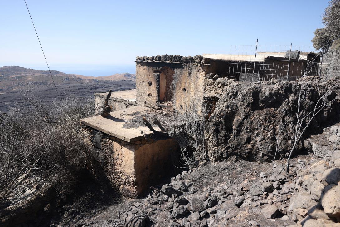 φωτιά στα Χανιά 