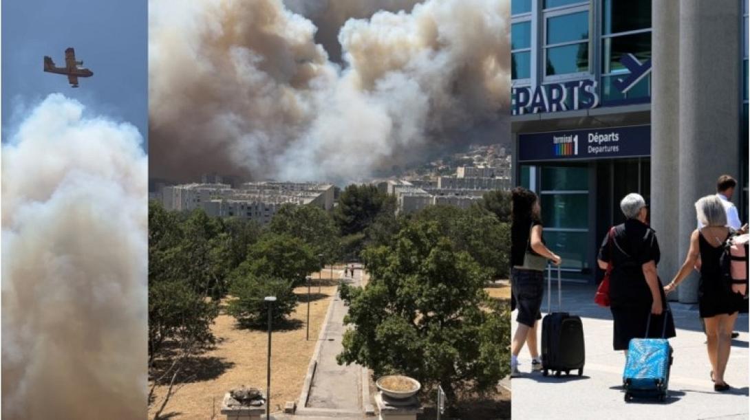 Φωτιά στη Μασσαλία